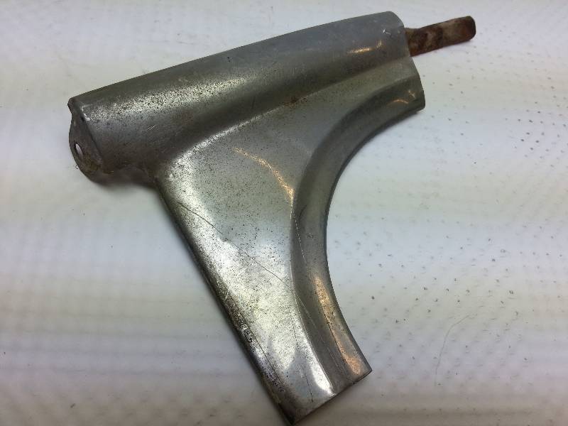 lot 1871 image: Not sure what or where this Stainless trim piece would go on a 1955 Chevy but it came in the same box as the rest
