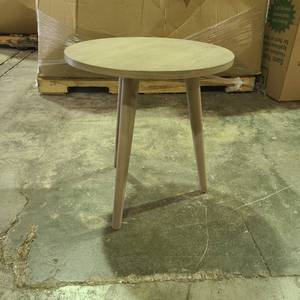 lot 3 image: Small Side Table 3 Legs 17 inch high