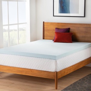 lot 64906 image: 3 Gel Memory Foam Mattress Topper- Twin