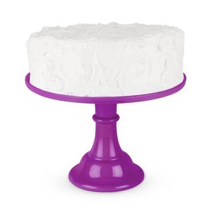 lot 64923 image: Twine Fuschia Melamine Cake Stand, Cupcake Stand, Home Decor, Food Service, Dessert Accessory, Fuschia, Set of 1