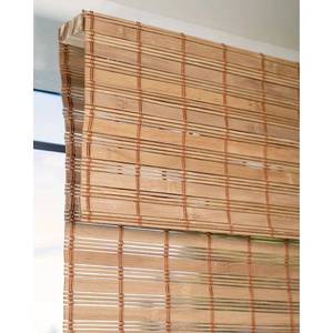 lot 64943 image: Bamboo Semi-Sheer Roman Shade Size 36��