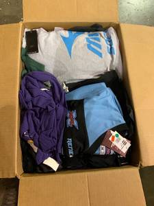 lot 64946 image: Assorted Box of Sports T-Shirts. Color Chart Included