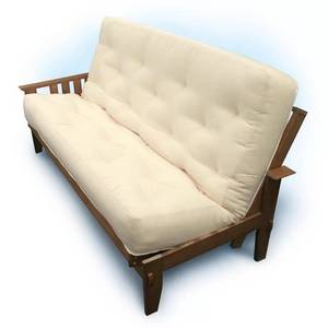 lot 64959 image: Full Moonshadow 8 Cold Foam Futon Mattress. Retail $498.99. Open Box