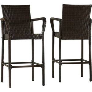 lot 64964 image: Lansdale 30.25 Patio Bar Stool (Set of 2). Retail $234.99. Open Box