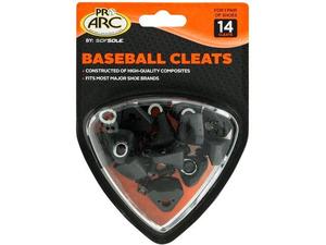lot 64969 image: Implus Sof Sole Metal Baseball Replacement Cleats. Set of 2