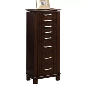 lot 66973 image: Jewelry Armoire with Mirror. Retail $293.99.