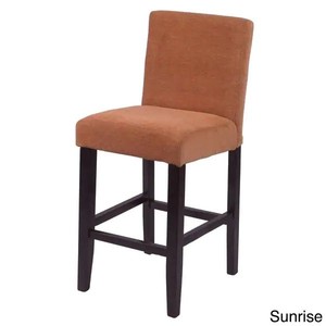 lot 66977 image: Aprilia Sunrise Orange Counter Chairs (Set of 2)