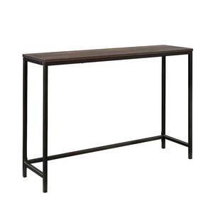 lot 67003 image: Sauder North Avenue Sofa or Console Table, Smoked Oak Finish