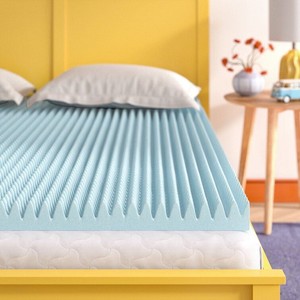 lot 67005 image: Wayfair Sleep 3 Gel Memory Foam Mattress Topper
