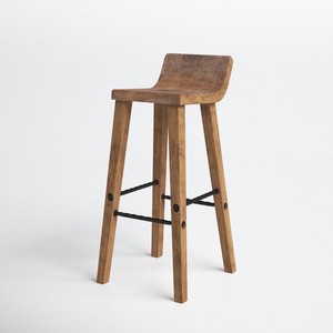 lot 67013 image: Carlson Solid Wood Bar & Counter Stool