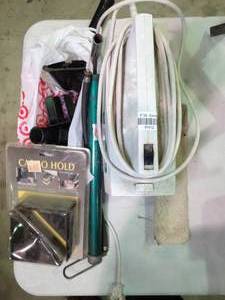 lot 37412 image: Lot of Home Goods-- Hoover Porta Power, Manual Pump, Etc