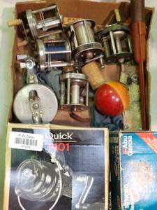 lot 37419 image: Lot of Fishing Reels  Classic  Vintage