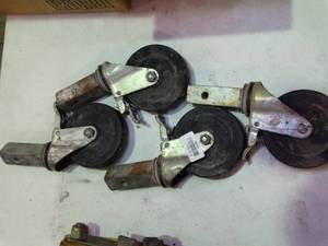 lot 37435 image: Set of 4  5 inch Swivel Wheels