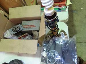 lot 37436 image: Lamp  Answering Machine  Misc Electrical