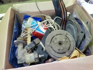 lot 37442 image: Rotating Bases old KS Plate and Misc