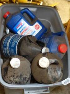 lot 37482 image: Jugs of De-Icer