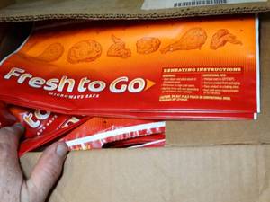 lot 37506 image: Lot of HotNHandy Fresh to Go Microwavable Bags