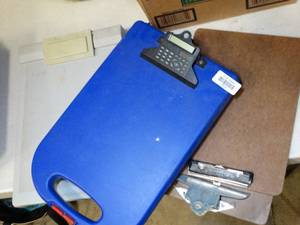 lot 37519 image: Lot of Clipboards