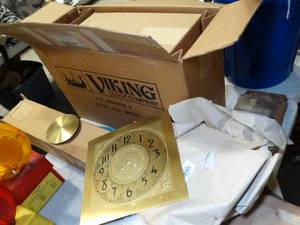 lot 37541 image: Clock from the Viking Clock Company