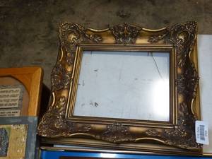 lot 37629 image: Ornate Gold Frame