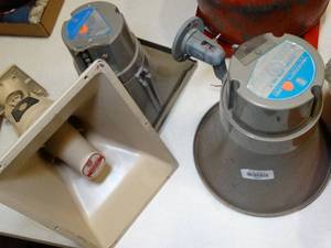 lot 37641 image: Lot of PagingTalkback Speakers