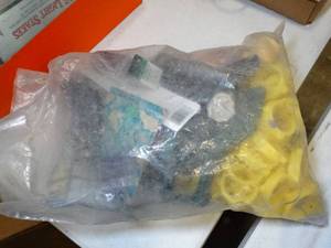lot 37649 image: Fishing Reel, Plastic Connectors, Sprinklers & More