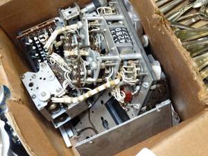 lot 37681 image: Controls  Parts Lot of old transistors, radios or other powered devices