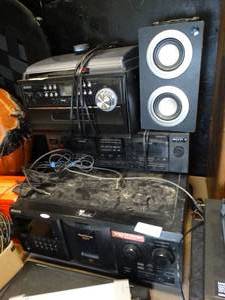 lot 37751 image: Large Lot of Stereo Equipment