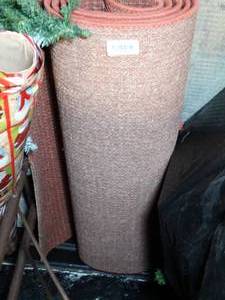 lot 37766 image: Floor Rug - Rust  Terracotta Color