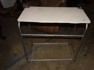 lot 37781 image: Laundry Room Ironing Board  Table with Metal Legs