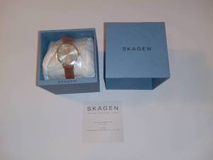 lot 3012 image: Skagen Ladies Watch in Presentation Box