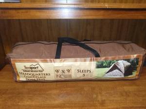 lot 4103 image: Texsport 9 x 9 Foot Camouflage Dome Tent
