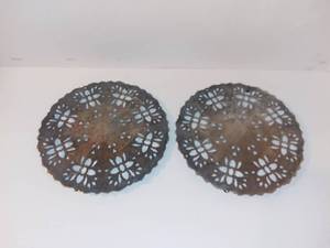 lot 4123 image: Pair of Raimond Silverplate Trivets
