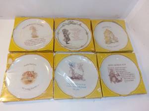 lot 4132 image: Lot of 6 Unopened Holly Hobbie Collectible Plates