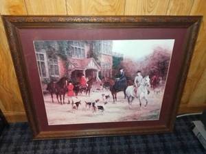 lot 4201 image: Foxhunt Art