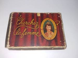 lot 1023 image: Cherchez La Femme Large Nudie Cards - Incomplete