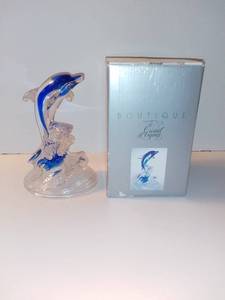 lot 4261 image: Cristal D Arques Dolphin Figure