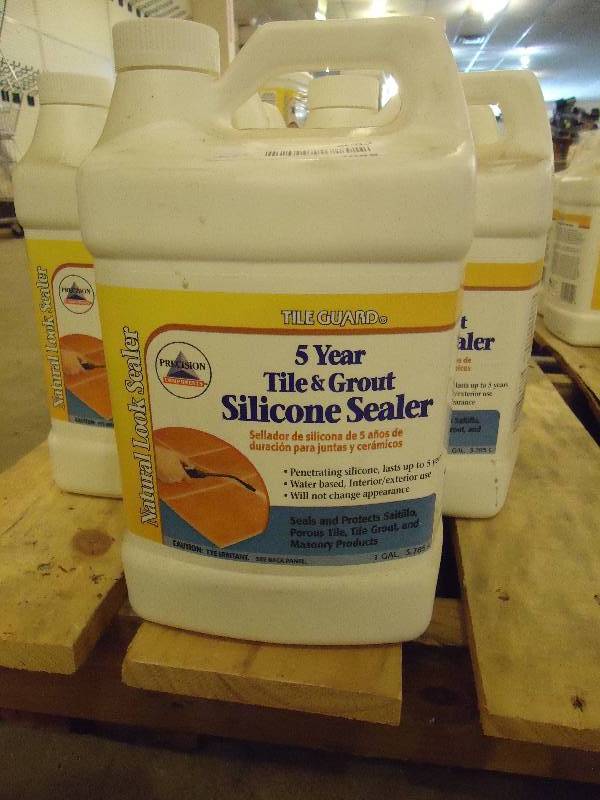 Tile Guard Silicone Tile & Grout Sealer 5 One Gallon Bottles 5 Year