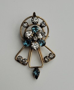 lot 111 image: Vintage Star-Art 120 12k GF PendantPin Necklace