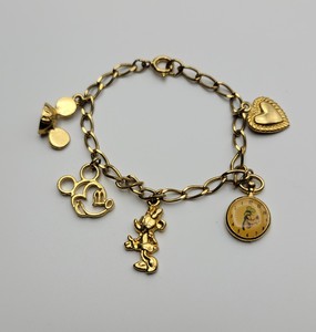 lot 114 image: Mickey Disney Charm Bracelet