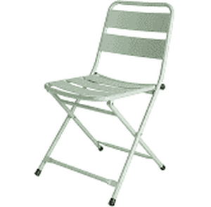 lot 7853 image: Destination Summer Folding Bistro Chair in Sage