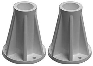 lot 1152 image: SAFTRON 6 Inch Mount for 1.9 Inch OD Swimming Pool Ladder or Rail,