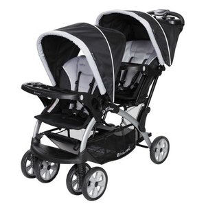 lot 1156 image: Baby Trend Sit N Stand Double Stroller, Stormy