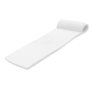 lot 1168 image: TRC Recreation - 70 Inch Foam Raft Lounger Swimming Pool Float - White