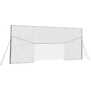 lot 1170 image: Open Goaaal - Soccer Practice Net Rebounder Backstop with Goal