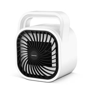 lot 1172 image: Geek Heat Personal Portable Space Heater and Fan - 500W Ceramic White