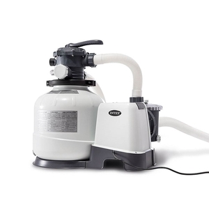 lot 1182 image: Intex - 2800 GPH Above Ground Pool Sand Filter Pump with Automatic Timer