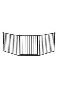 lot 1212 image: Infant Babydan Flex Large Metal Safety Gate, Size One Size - Black