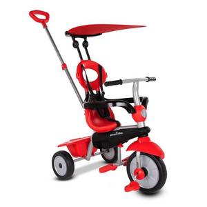 lot 1214 image: smarTrike Zoom 4 in 1 Baby Toddler Trike Tricycle Toy for 15 to 36 Months, Red