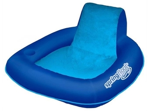 lot 1245 image: Swim Ways - Spring Float SunSeat Floating Inflatable Swimming Pool Lounge Chair